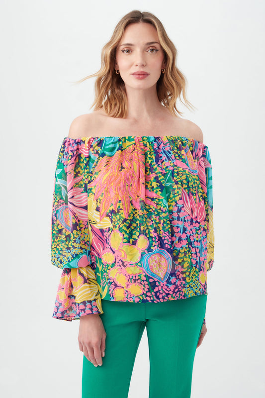 Trina Turk COWRIE TOP