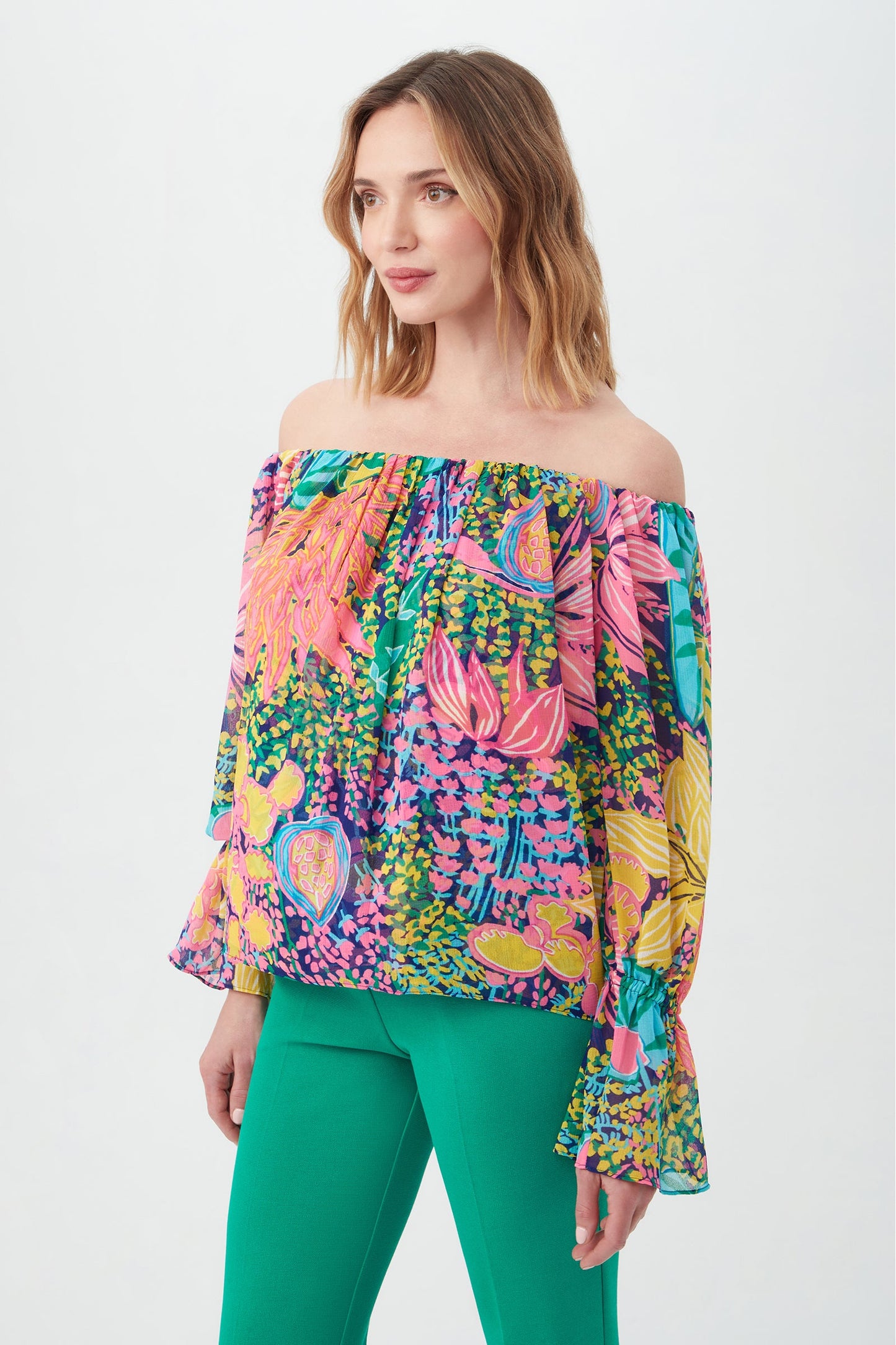 Trina Turk COWRIE TOP