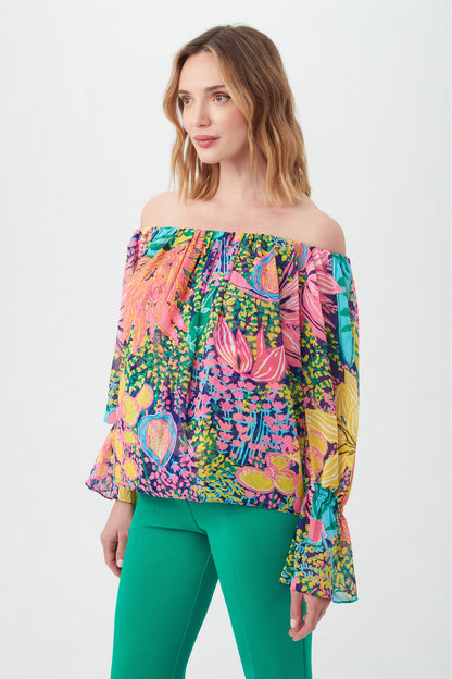 Trina Turk COWRIE TOP