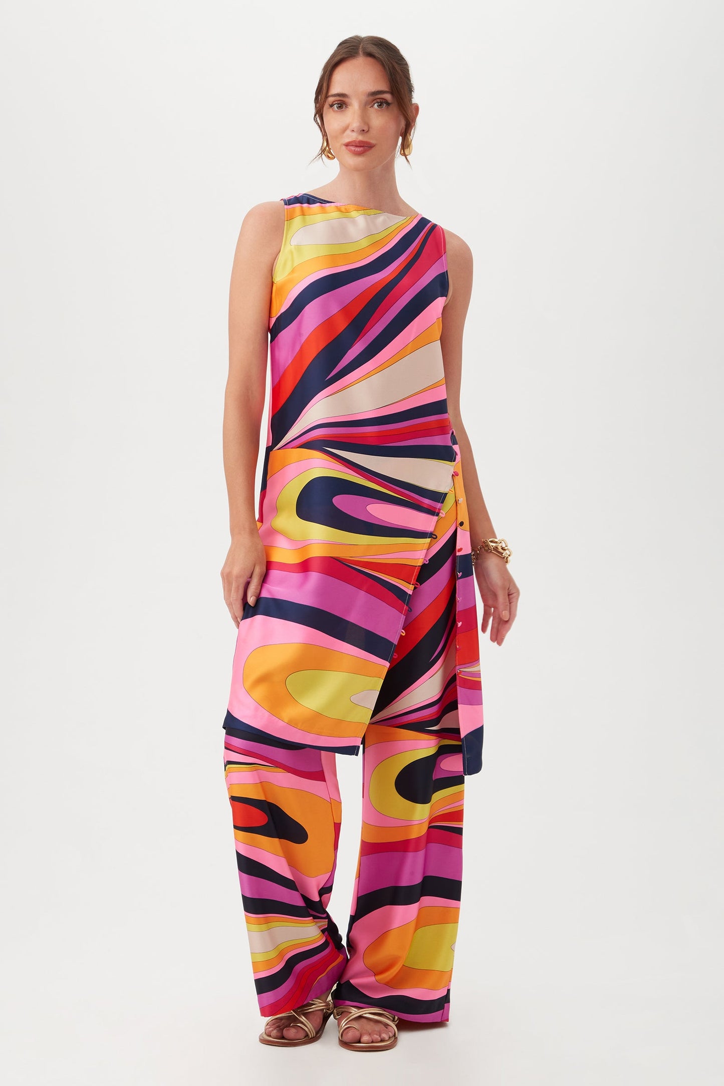 Trina Turk AUGER MAXI TOP
