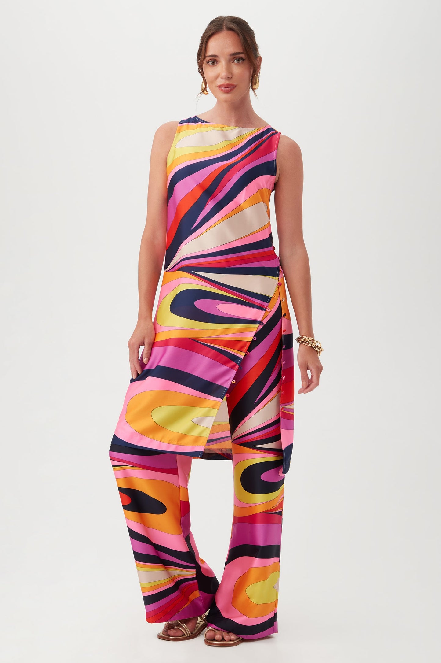 Trina Turk AUGER MAXI TOP
