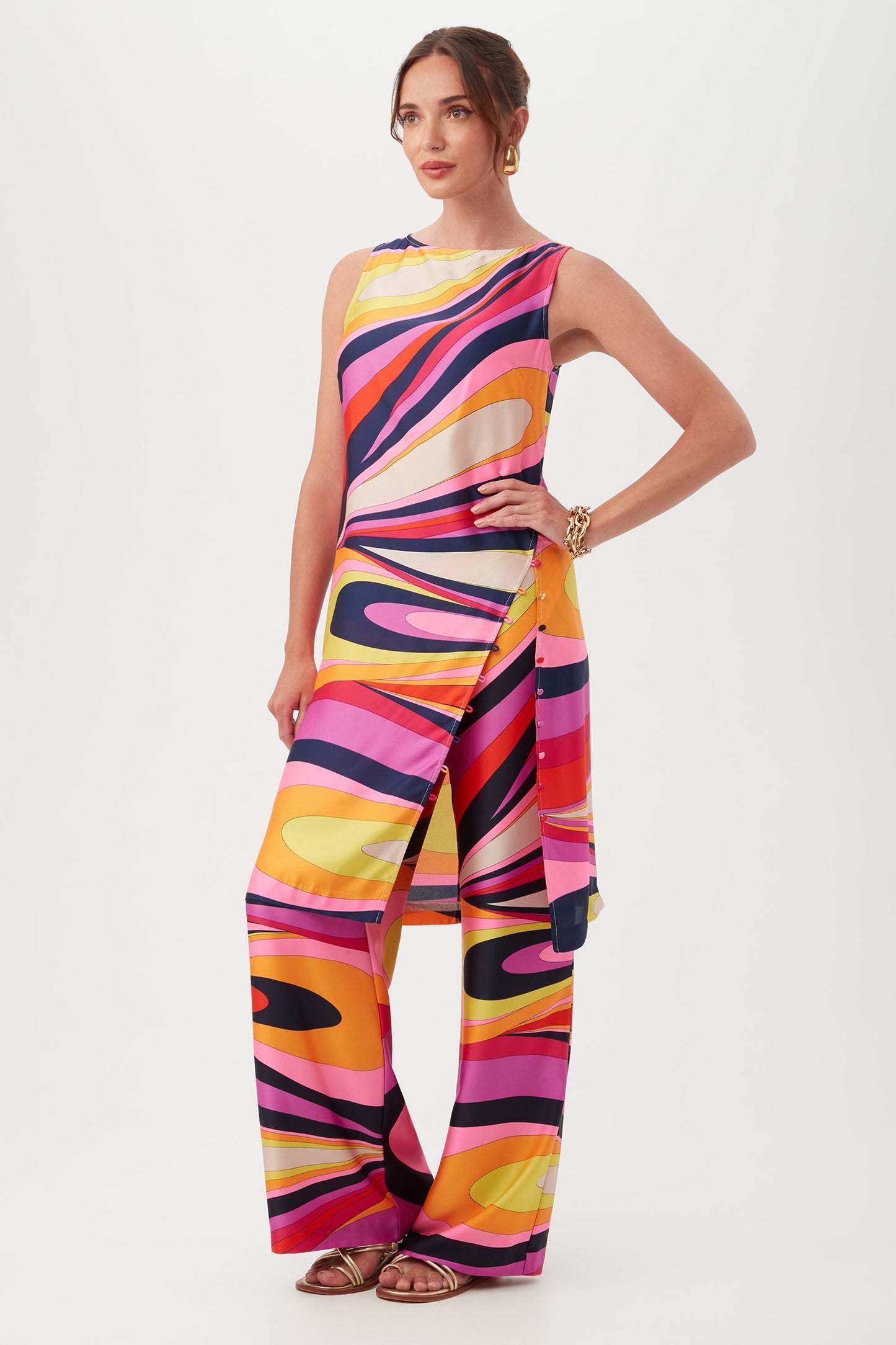 Trina Turk AUGER MAXI TOP