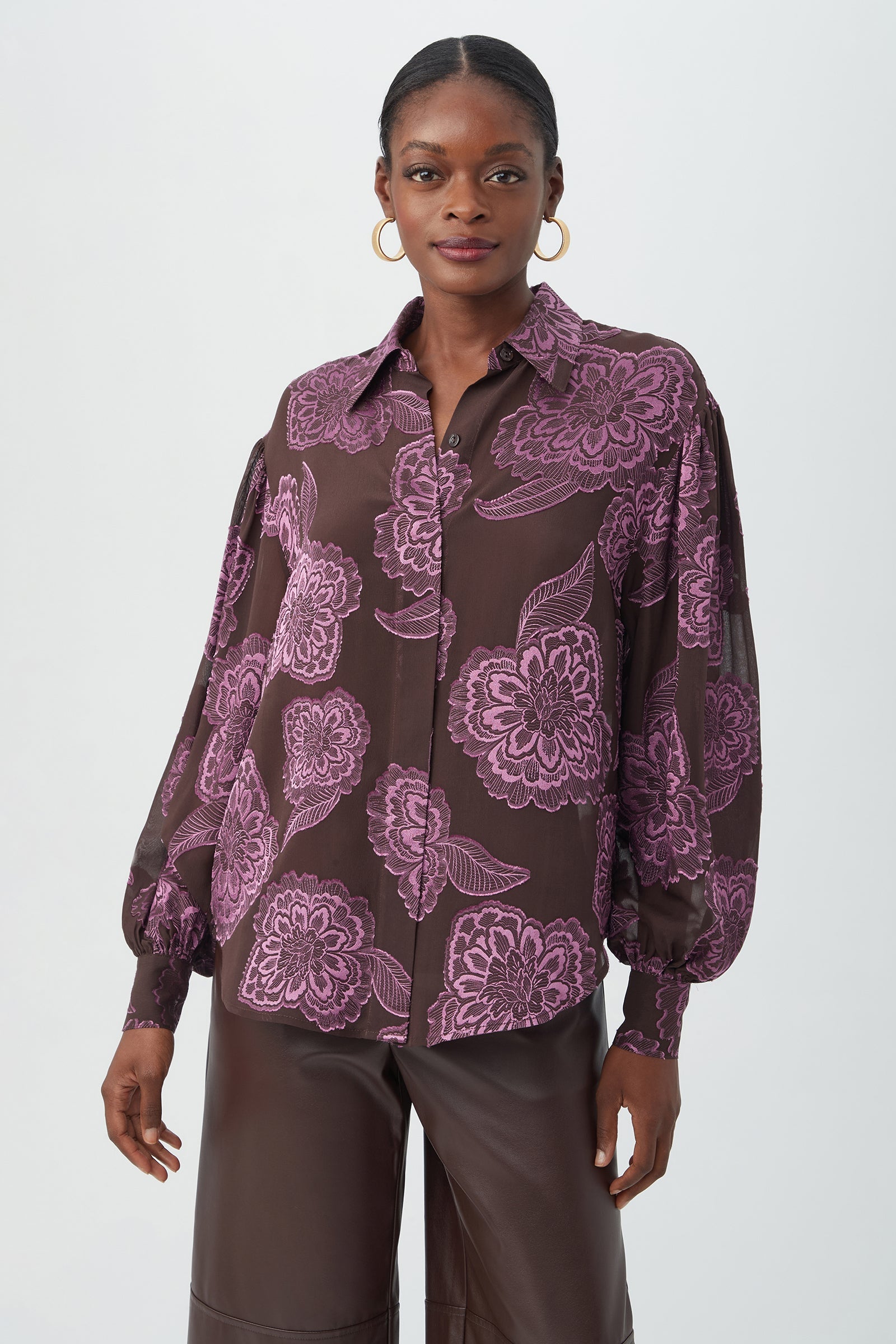 Trina Turk ANUKA 2 DOLMAN SLV SHIRT