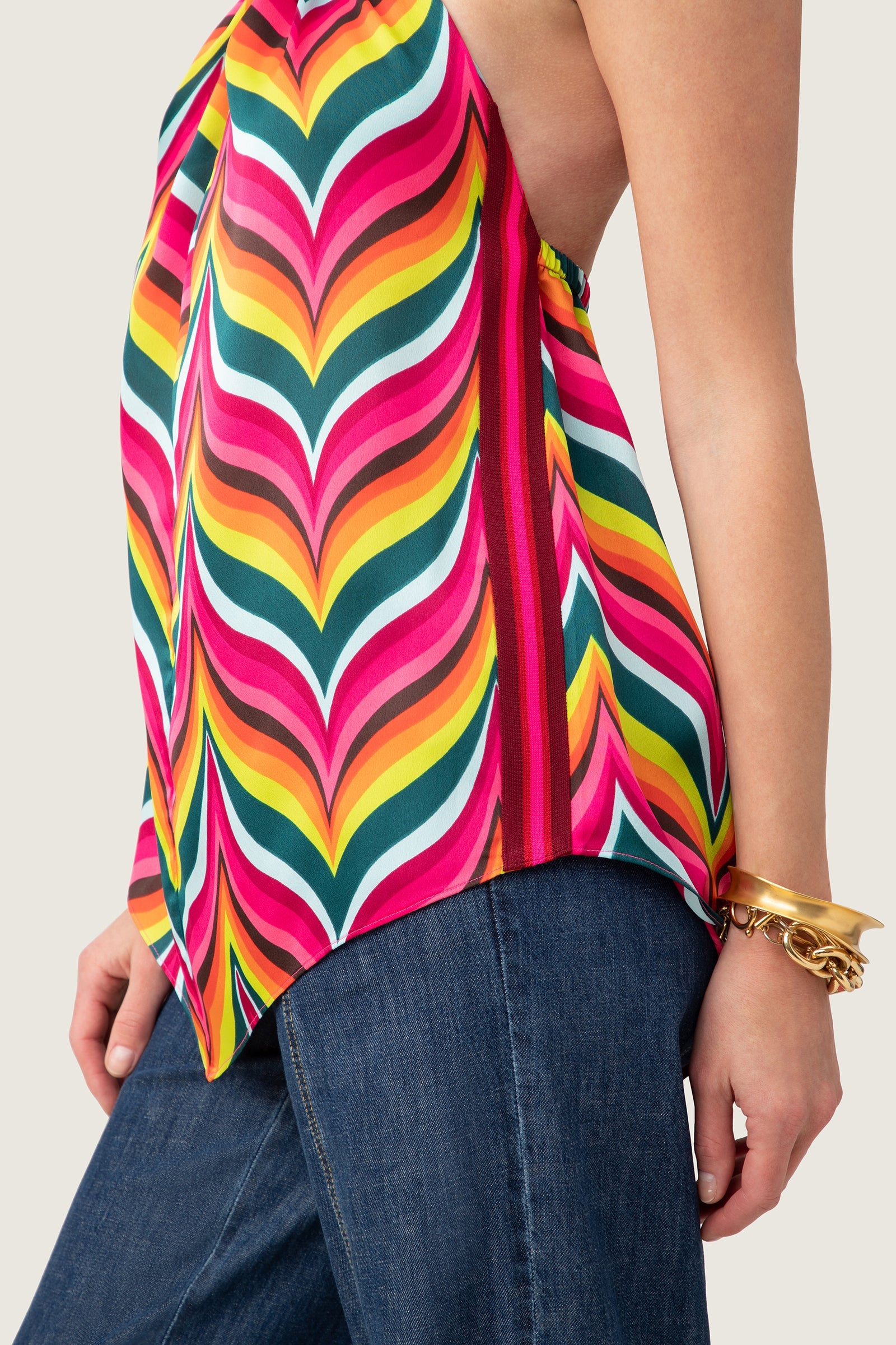Trina Turk MARINE 3 TOP