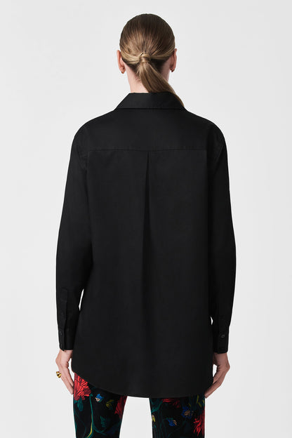 Trina Turk Litsa Button-Up Cotton Shirt