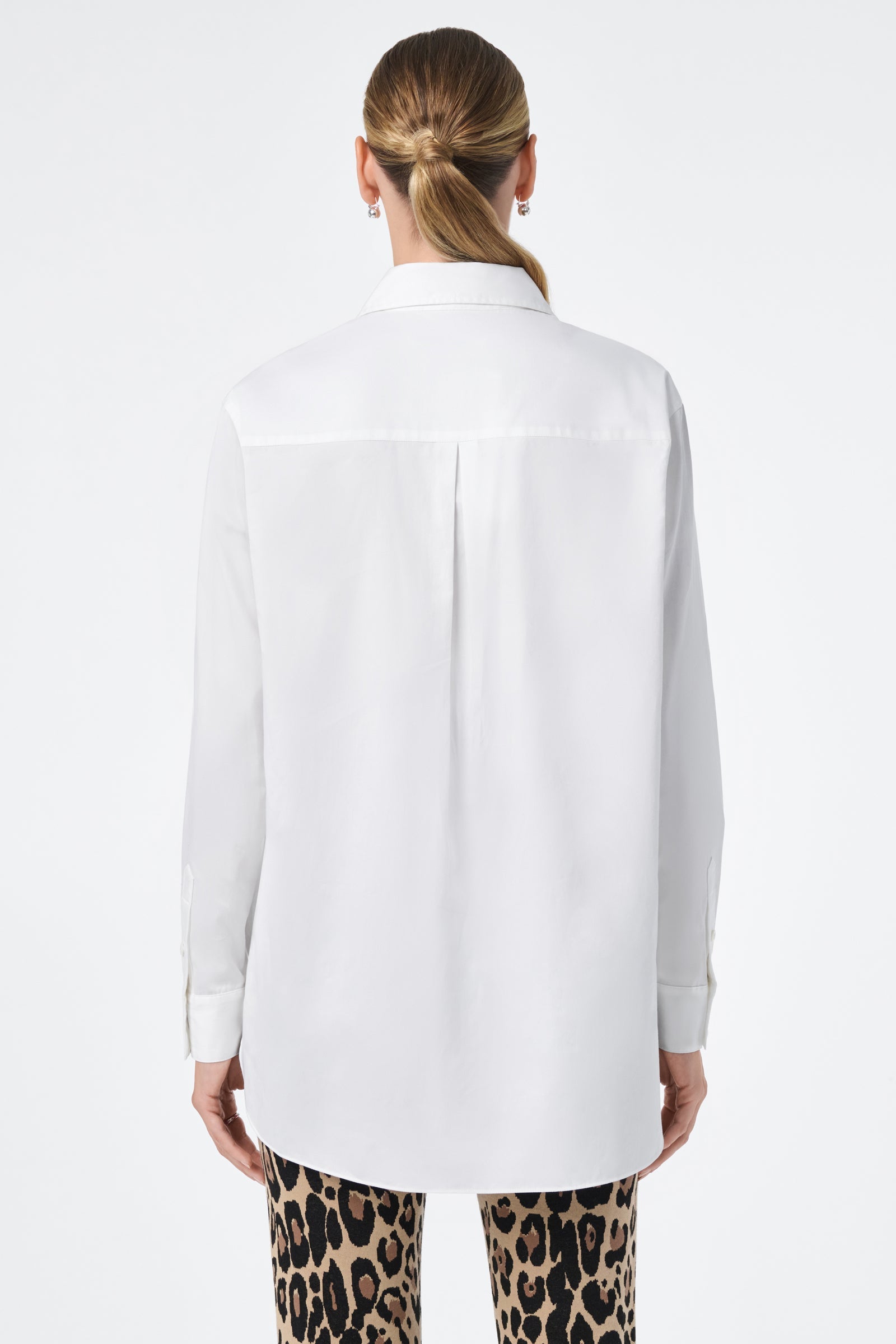 Trina Turk Litsa Button-Up Cotton Shirt