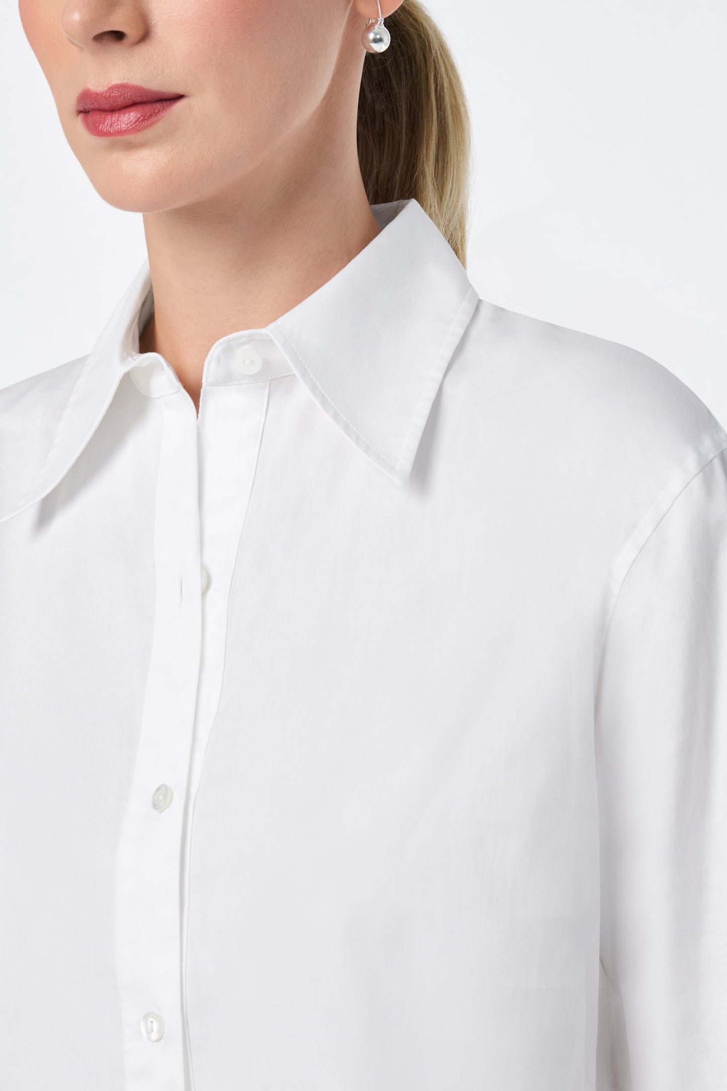 Trina Turk Litsa Button-Up Cotton Shirt