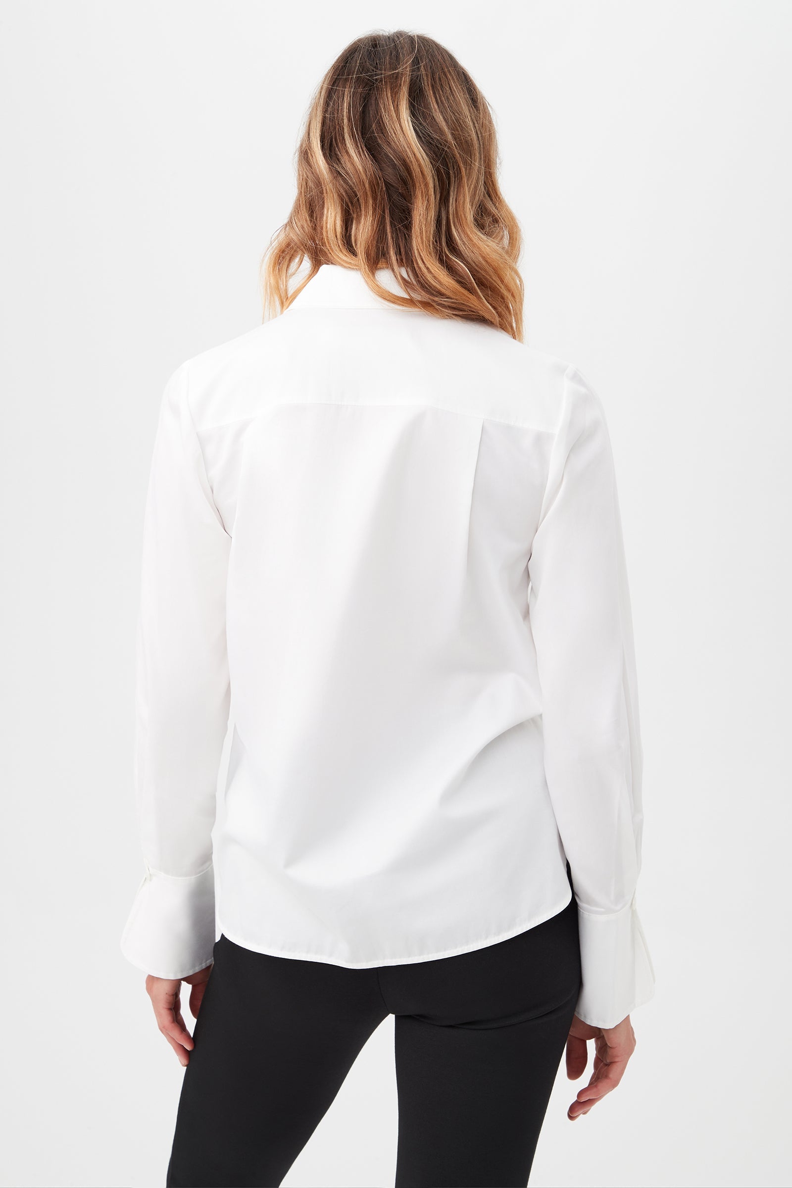 Trina Turk Delancey Long-Sleeve Button-Up Cotton Shirt