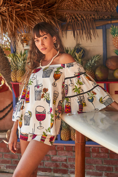 Trina Turk GARNISH TOP