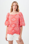 Capri Coral/Whitewash