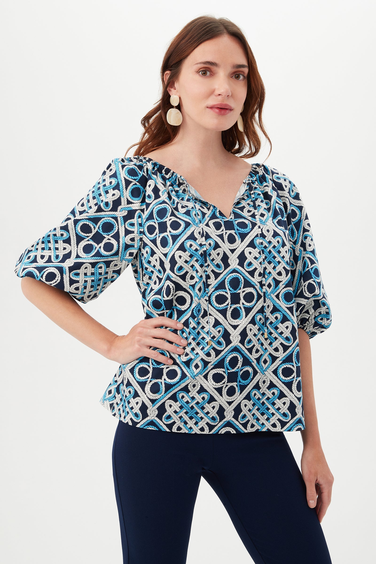Trina Turk VISTA LAS PALMAS TOP