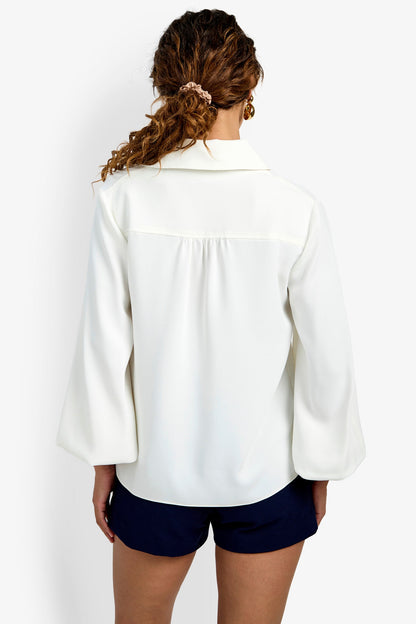 Trina Turk Lambro Peasant Top